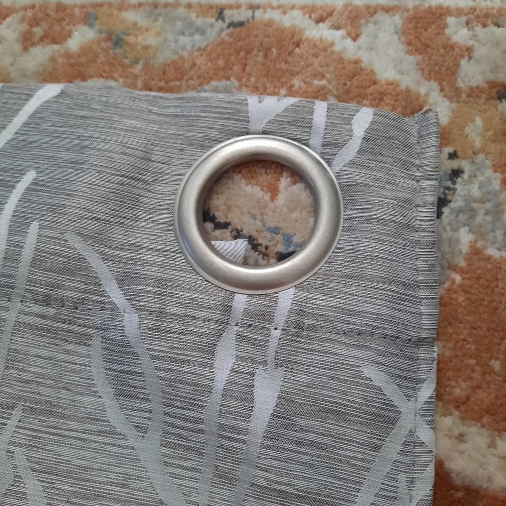 Forest Hill gray curtins - Picture 3 of 5